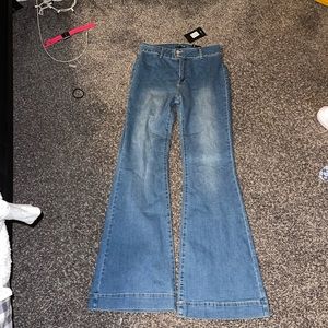 Nwt fashion nova flare jeans